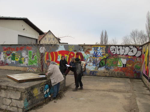 Nach offizieller Abnahme kann es nun losgehen im Kultur Schlacht Hof, © Paul Seeber | Freie Bühne Jena e.V.