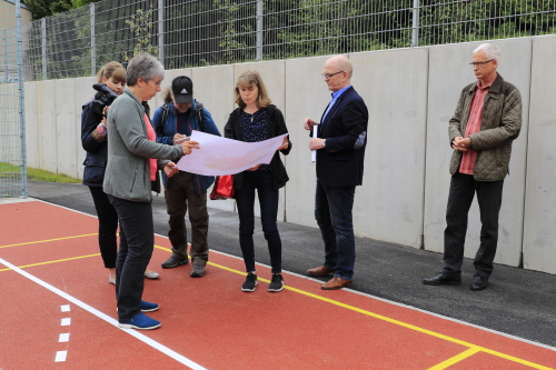 Einweihung Sportplatz in der Ammerbacher Straße, © Langethal | KIJ