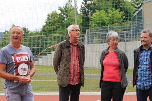 Einweihung Sportplatz in der Ammerbacher Straße, © Langethal | KIJ