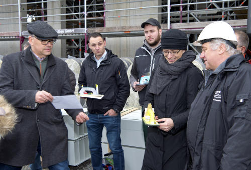 Richtfest Geschenke für die Projektbeteiligten, © Arlene Knipper-Berg