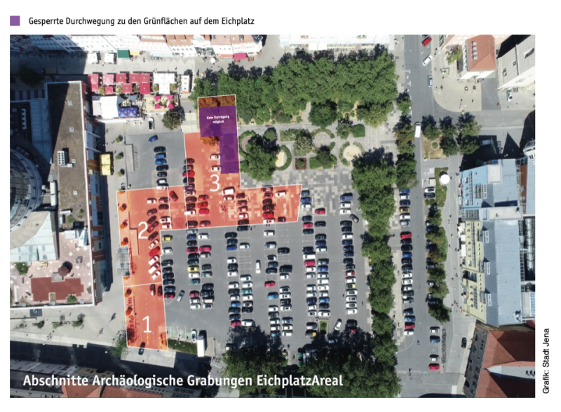Plan zu gesperrten Bereichen